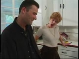 Mother Turnes A Serious Conversation Into Sex In The Kitchen With Her Son In Law
