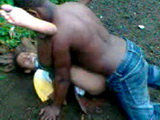 African Native Woman Fucked In Jungle Amateur Mobile Phone Video